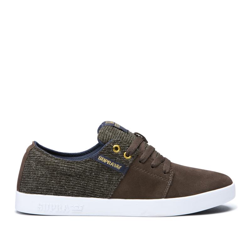 Supra STACKS II Sneaker Low Damen Braun Kaufen QHVWY2084